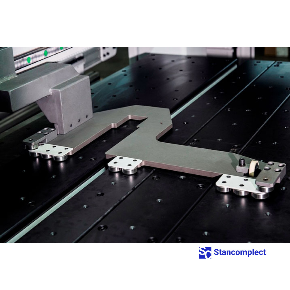 CNC Drilling Center KD-612NHS with three drilling groups (2 top + 1 bottom + milling + grooving saw)